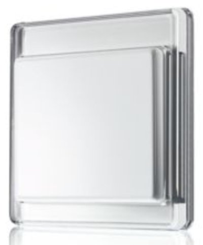 На фото: Выключатель производства JUNG серия SL 500 в белом цвете - акриловое стекло с анодированным алюминием. По материалам Каталога JUNG : электромаркет интернет-магазин ELMAR Украина