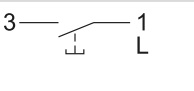 Схема подключения Кнопки с символом 
