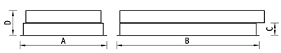 Схема габаритных размеров ARS R