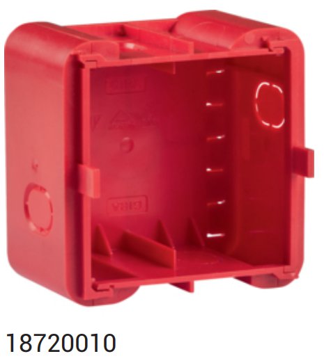 18720010             Коробка 1Х для кирпича/бетона для рамок R.8  