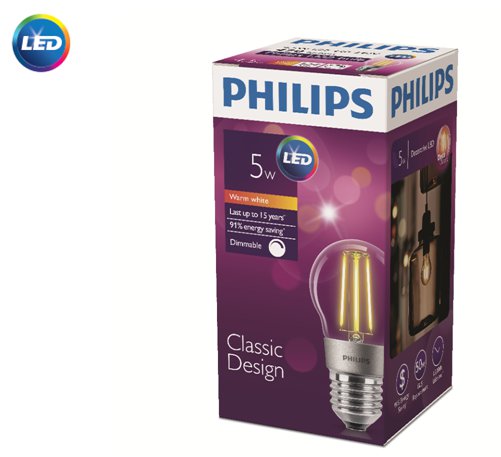 LEDClassic 5-50W P45 E27 WW CL D APR 929001227608 : электромаркет интернет-магазин ELMAR Украина