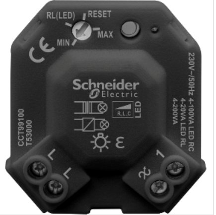 Универсальный светодиодный модуль диммера от компании Schneider Electric: CCT99100 : электромаркет ELMAR Украина