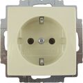 20 EUC-92-507 Розетка з заземл. самозажимні контакти Basic 55 колір-слонова кістка ABB : інтернет-магазин Elmar Україна