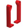 Заглушка торцева для профіля 100 пластик червоного кольору RAL3020 ДКС : інтернет-магазин Elmar Україна