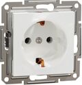 Розетка із заземленням 16 A 250 V AC 3680 Вт без рамки Білий Asfora Schneider Electric EPH2970121 : інтернет-магазин Elmar Україна