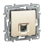 672341 Розетка комп"ютерна RJ45 кат 5 UTP, Etika (слонова кістка) Legrand