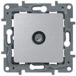 Розетка TV зірка 2дБ Etika (алюміній) Legrand 672451