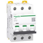 Трехполюсный автоматический выключатель iC60N 3P 6A "D" Schneider Electric