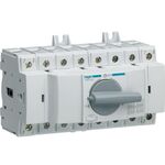 Переключатель трехпозиционный  I-0-II  63А 400/690В, 4 плюса 8мест hager