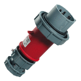 Штекер 32A 5P 6H 400V IP67 кабельный PowerTOP  Mennekes