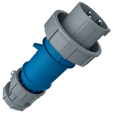 Штекер 16A 3P 6H 230V IP67 кабельный PowerTOP  Mennekes