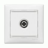 Розетка телевізійна TV індивідуальна Valena (білий)