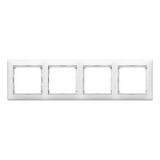 Рамка 4-місцева Valena (білий)