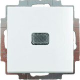 2006/1 UCGL-94-507 Выключатель 1-клавишный (сх. 1) с подсветкой Basic 55 цвет-белый ABB