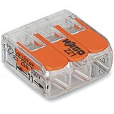 Клемма соединительная 3-контакта для распределительных коробок 0,08-4мм WAGO