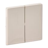 Клавіша вимикача 2-клавішного Слонова кістка Valena LIFE