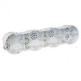 Коробка четверная установочная кирпич/бетон 285х70х45 KOPOS