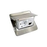 Розетковий блок в стіл 3 мод. IP40 алюміній