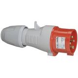 Вилка прямая 32A 3К+З 415В IP44 P 17 Tempra Pro Legrand