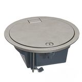 Люк в підлогу IP66 на 4 модулі з гвинтовою кришкою нержавіюча сталь