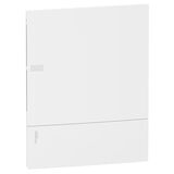 Щит вбудований 2 ряду/24 модуля білі двері MiniPragma