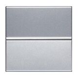 N2210 PL Одноклавишный перекрестный выключатель сх.7 2-мод. серебро Zenit