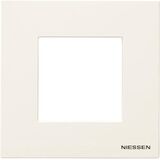 N2271 BL Рамка 1 пост белый Zenit