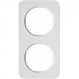 Рамка 2-кратная пластик/полярная белизна R.1 Berker