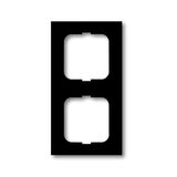 1722-885K-500 Рамка 2 поста черный оксамит Future Linear