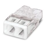 Клемма строительно-монтажная на 2 провода 0.5-2.5 мм2 /24А WAGO