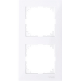 Рамка 2 поста активный білий M-PURE