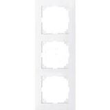 Рамка 3 поста полярно-білий M-PURE