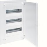 Щит встроенный 36 мод. белая дверца(3х12) GOLF Hager