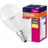 Світлодіодна лампа VALUECLP60 8W/827 230VFR E14 10X1  OSRAM