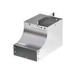 Кут CSSD 90°вертикальний внутр. перехідник правобічний осн. 400 H100