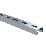 С-образный профиль 41х41 L1000 толщ. 2.5мм горячего цинкования метод Сендзимира ДКС