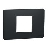 Рамка 2-модульна антрацит Studio Unica New