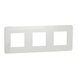 Рамка 3-пост білий/білий Studio Color Unica New