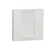 Розетка комп'ютерна RJ45 один кат 6 STP 2м білий Unica New