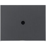 Розетка із заземленням з кришкою зах. Контакт антрацит 16А/250В K.1 Berker Hager 47517206