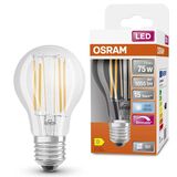 LED Лампа CL A75 DIM 7,8W/840 230V E27 LED Superstar Classic A 75 Filament Clear LEDVANCE