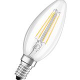 LED Superstar Classic B 40 Filament DIM 4.8W 840 230V Clear E14 світлодіодна лампа LEDVANCE