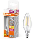 LED Лампа Свічка DIM 5,5W/827 230V E14 LED Superstar Classic B 60 Filament Clear LEDVANCE
