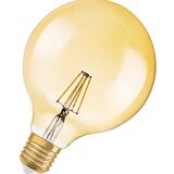 Вінтажна  лампа  4W/824 230V E27 Vintage 1906 Globe 35 Filament Gold LEDVANCE