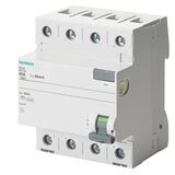 ПЗВ ТИП AC 63A 3+N-ПОЛ. 30MA 400V 4МОД SIEMENS
