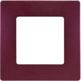 672561 Рамка 1-постовая Etika (сливовий) Легранд