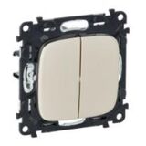 Valena ALLURE выключатель 2-клав автомат. клеммы слоновая кость