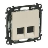 Valena LIFE Розетка подвійна RJ45 Кат.5е UTP білий