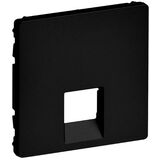 Valena LIFE Лицьова панель Розетки Rj11. Колір Чорний матовий Legrand 756412