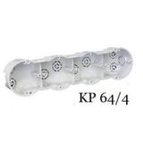 Коробка четверная установочная кирп/бетон 285х70х45 КОПОС KP 64/4 KA